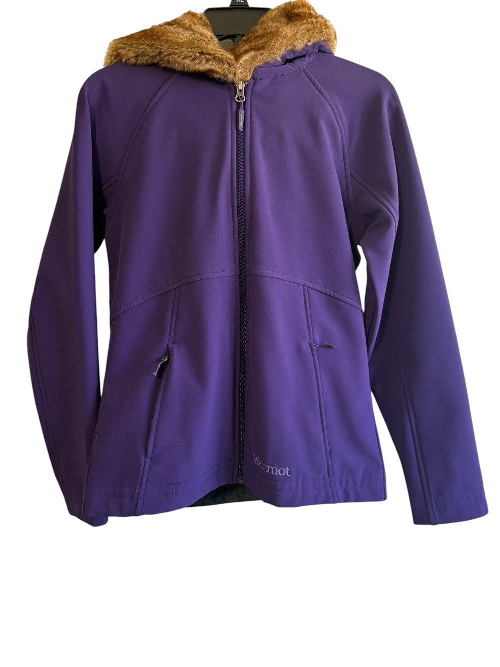 NEW Marmot Size Small Purple Furlong‎ Jacket Softshell Full Zip Outdoor Travel